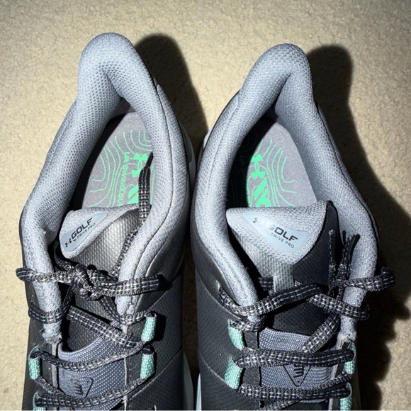 UNDER ARMOUR Men’s Size 11.5 Drive Pro SL HOVR Spike-less Golf Shoes Black NEW - Picture 5 of 10